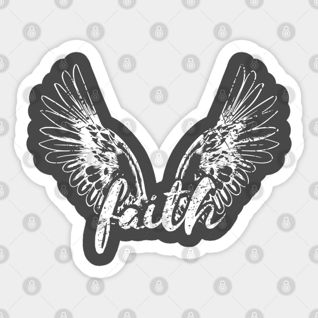 Faith Sticker by thefunkysoul